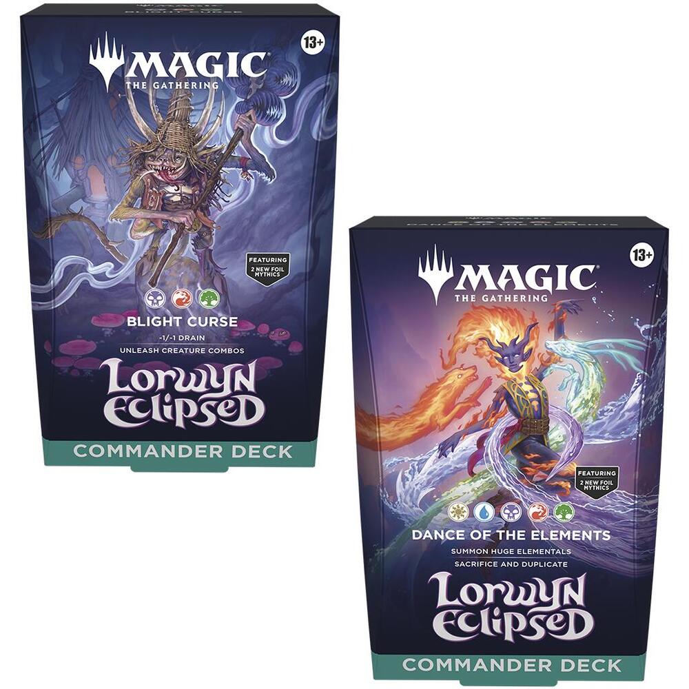 Lorwyn Eclipsed Commander Deck Display