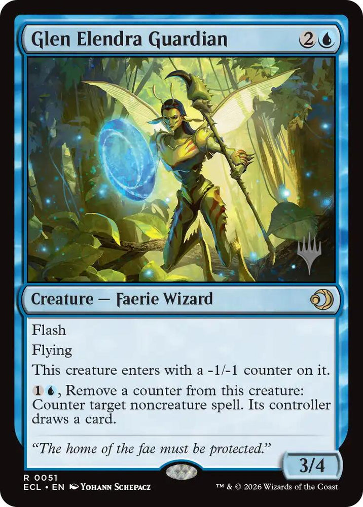 Glen Elendra Guardian [Lorwyn Eclipsed Promos]