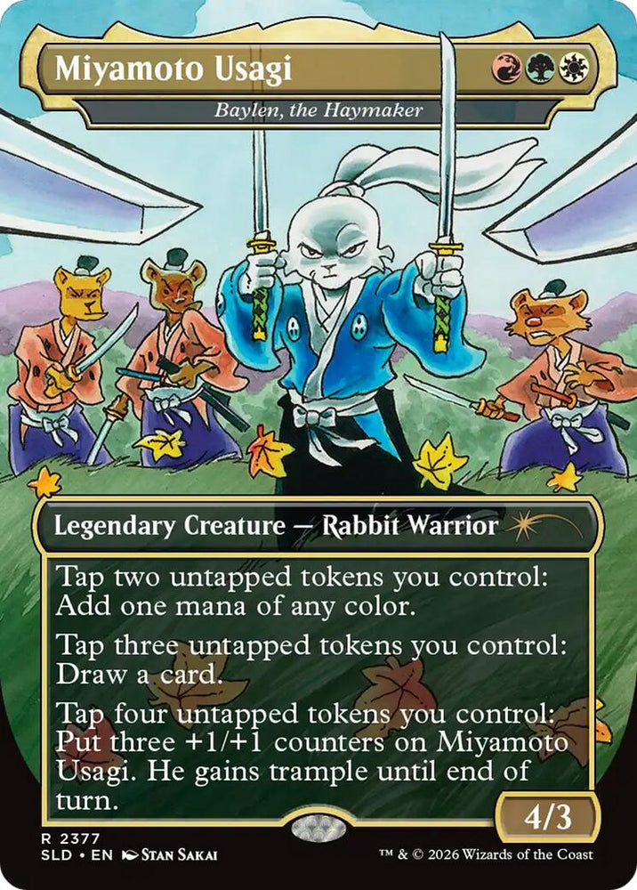 Miyamoto Usagi - Baylen, the Haymaker [Secret Lair Drop Series]