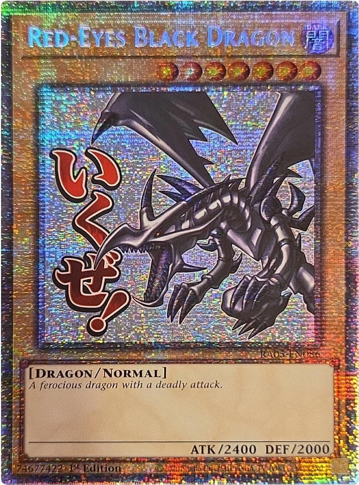 Red-Eyes Black Dragon (Starlight Rare) [RA05-EN086] Starlight Rare