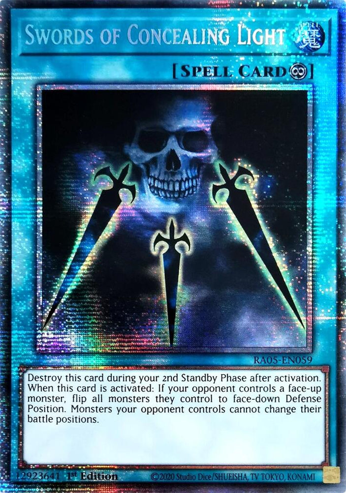 Swords of Concealing Light (Starlight Rare) [RA05-EN059] Starlight Rare
