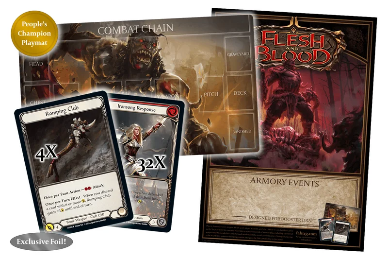 F&B First Armory Playmat