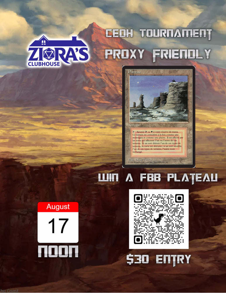 CEDH FBB Plateau Tournament Ticket