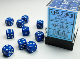 Chessex Dice - 12mm D6 - Sampler