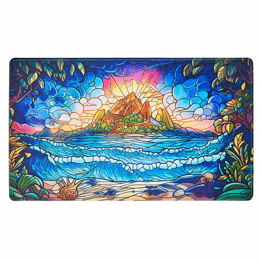 Arcane Fortress Stain Glass Playmats