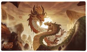 Dragon Shield Playmat Wood Snake