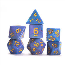 Unicorn Dice set