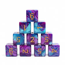 12 count d6's