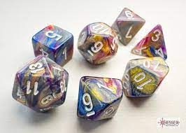 7CT MINI-POLYHEDRAL DICE SET