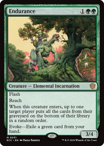 Endurance [Lorwyn Eclipsed Commander]