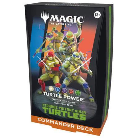 Turtle Power Commander Deck