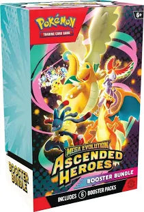Pokemon Mega Evolution Ascended Heroes Booster Bundle